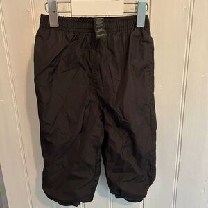(3/$20) George 18/24m black unlined splash pants